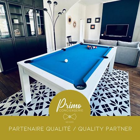 "Le General" Appartement Prestige Proche Gare, Haut-De-Gamme, Avec Billard Et Parking Prive, By Primo C0Nciergerie Nevers Bagian luar foto